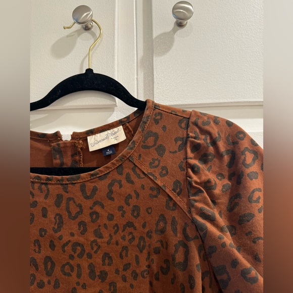 Target Denim Leopard Print Dress - Picture 5 of 11